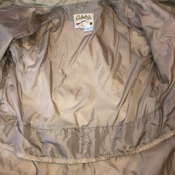 Vintage CABELAS Gortex Mens Hunting Jacket Hooded Parka Coat USA Made - Picture 10 of 13